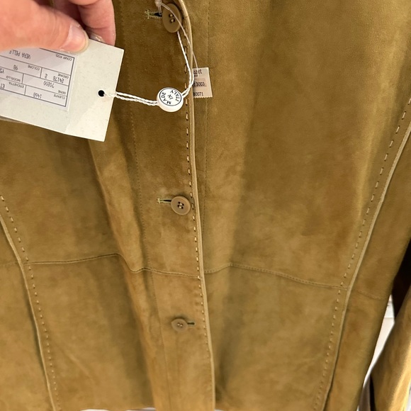 Vera Pelle Designer Leather Blazer - Picture 3 of 15